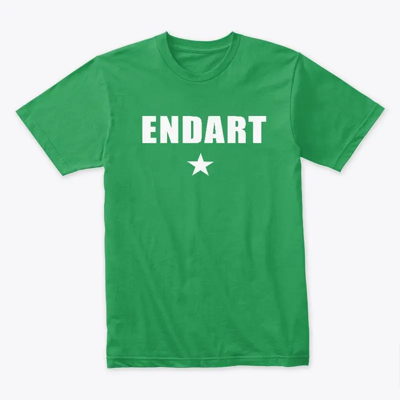 endart white text